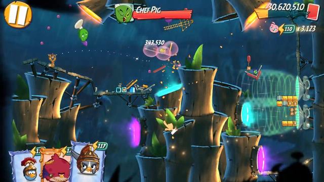Angry Birds 2 PC (Windows 11) King Pig Panic (KPP) with Stella for extra Leonard card (Mar 26, 2023 смотреть онлайн