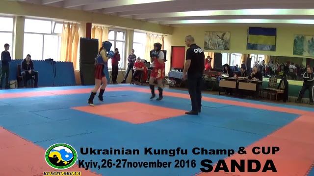 9_1 Boy SANDA 26-27.11.2016 Youth  Ukrainian Kungfu Champ. & Cup, Kyiv Kibalchicha 11B&KMDA