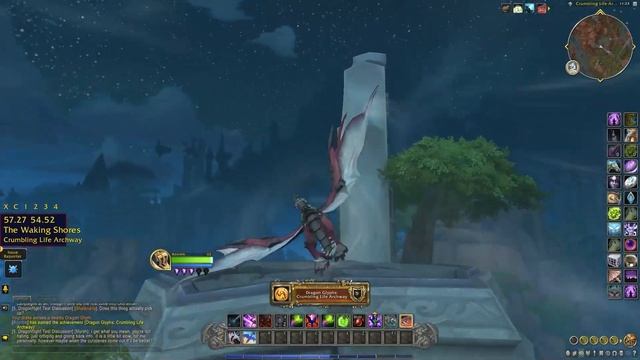 Dragon Glyphs Crumbling Life Archway WoW смотреть онлайн