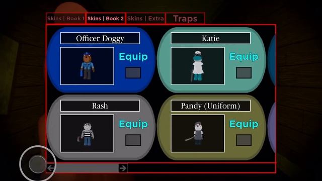 UNLOCKED ALL SKINS & TRAPS ON ROBLOX PIGGY! смотреть онлайн