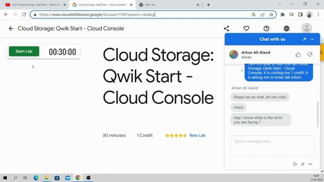 How to start google cloud lab without entering lab token and without buying Credits? смотреть онлайн