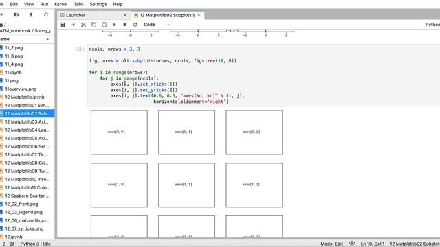 Ep15: Matplotlib (basic) - Part 2: Subplots смотреть онлайн