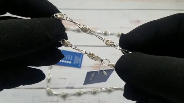 Орех с восьмеркой. Серебряное плетение смотреть онлайн