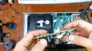 DVD LG  ремонт блока питание