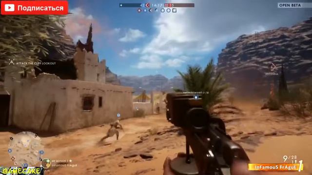 Battlefield 1 Beta Эпичные моменты #2 смотреть онлайн