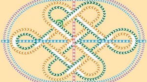 Тренажер зрения.  Зеленый узел.