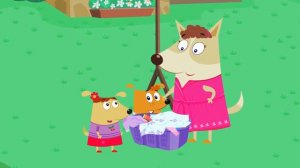 Бублик и Кисточка на русском все серии подряд | Семейка Собачек 2019 | Обучающие мультики для детей