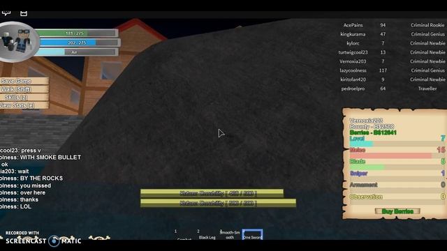 Roblox PC One Piece Golden Age смотреть онлайн