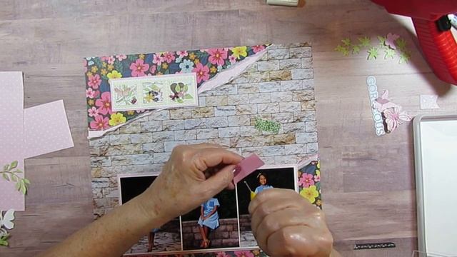#30dscbl13 Day 2 Gorgeous, Scrapbook Process Video 30 days of Sketches смотреть онлайн