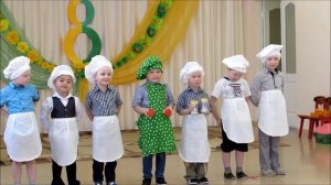 Котята - поварята  Оркестр шумовых музыкальных инструментов в средней группе  8 марта