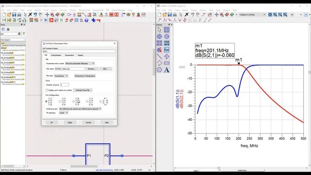 Tutorial-13: Working with Touchstone/S-Parameter Files in ADS смотреть онлайн