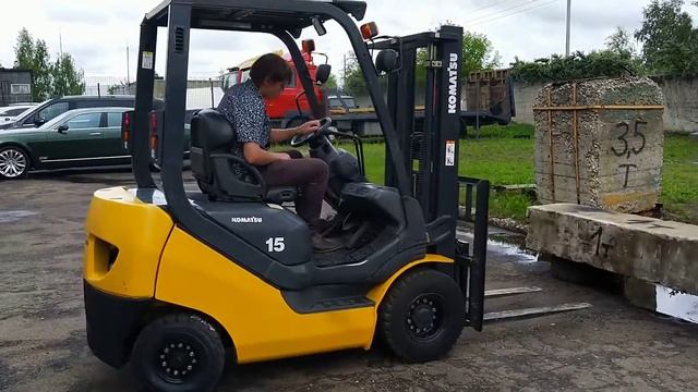 Komatsu FG15T-21. 2012 г.в. 4275 часов смотреть онлайн