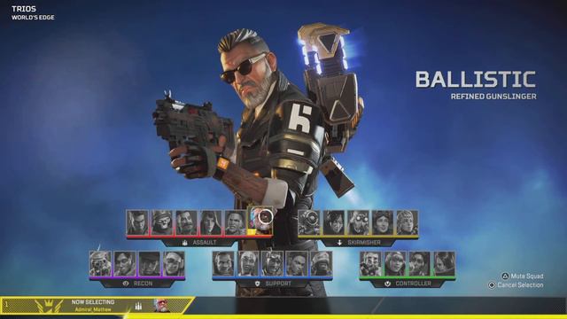 BALLISTIC Character Selection Quotes. Apex Legends смотреть онлайн