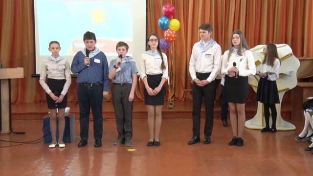 Ученики школ района представили свои реализованные проекты смотреть онлайн