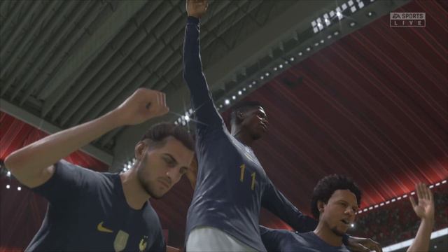 Match Coupe Du Monde FIFA 23 France - Maroc (2-1)