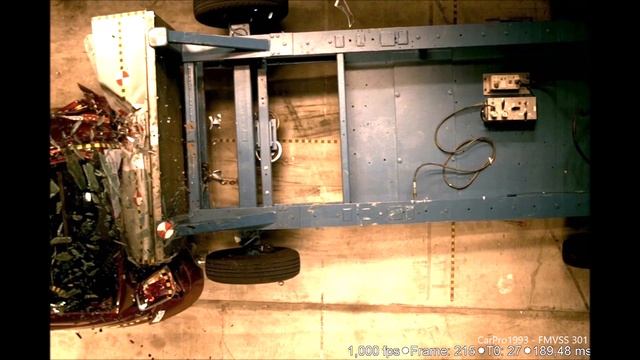 2012-2019 Fiat 500 FMVSS 301 Rear Crash Test (50 Mph) смотреть онлайн