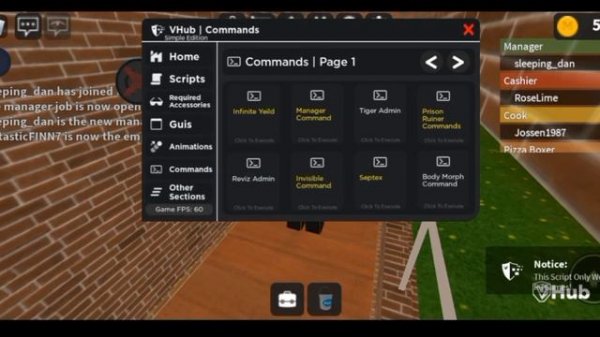 vhub script roblox - pastebin (updated)