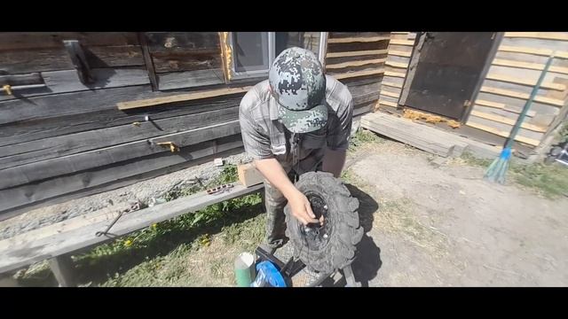 Проколол колесо на мотоблоке. Модернизировал дисковый окучник смотреть онлайн