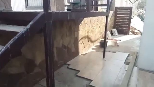 Барбекю зона и отделка Луганским натуральным камнем. Наш сайт http://kamin1.jimdo.com/ смотреть онлайн