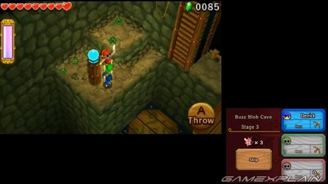 Zelda: Tri Force Heroes - Single Player Gameplay смотреть онлайн