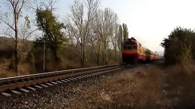 Дизель-поезд Д1-770 + Д1-752 Кишинев - Окница