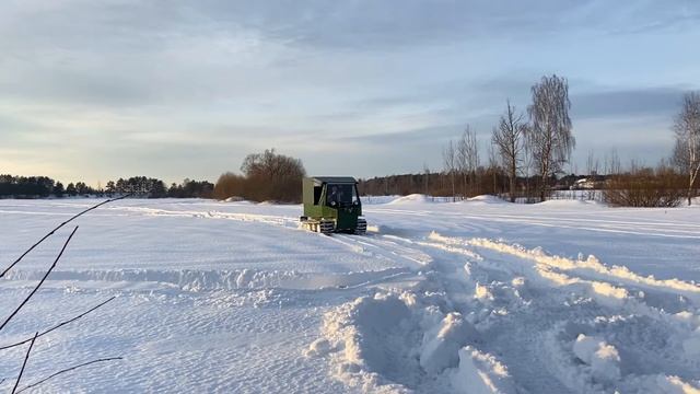 Гусеничный вездеход самодельный