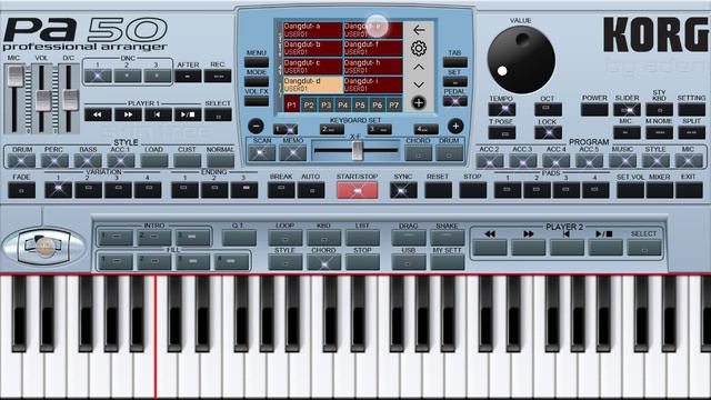 NEW MANUAL KORG PA50SD FULL SAMPLING ORI KIT PA50