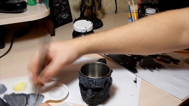 Белый Ходок (Игра Престолов) - Процесс покраски (time lapse) смотреть онлайн
