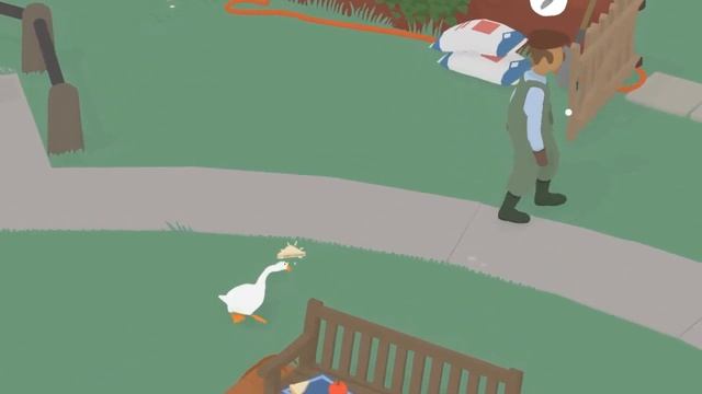 Haciendo el "GANSO" Untilted goose game #1 El Lanza смотреть онлайн