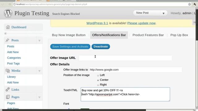 Wordpress Pop Up Plugin "WP Demon" Changing Link Color How-to смотреть онлайн
