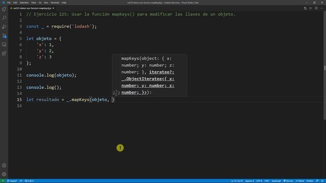 Kotlin Ejercicio: 225 Usar la Función mapKeys() para Modificar las Llaves de un Objeto смотреть онлайн