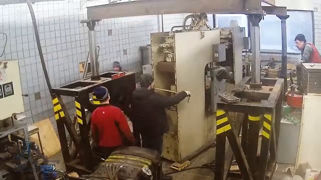 Такелажные работы. Перемещение оборудования. смотреть онлайн