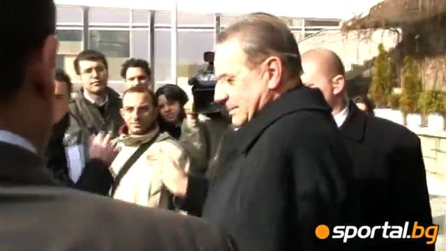 Jacques Rogge arrived in Bulgaria смотреть онлайн