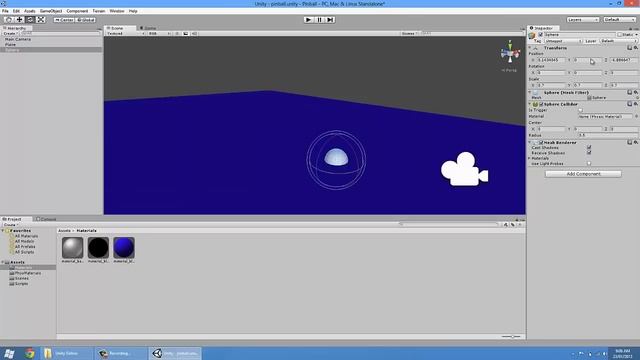 Unity Pinball Tutorial - Board and Ball (Part 1/3) смотреть онлайн