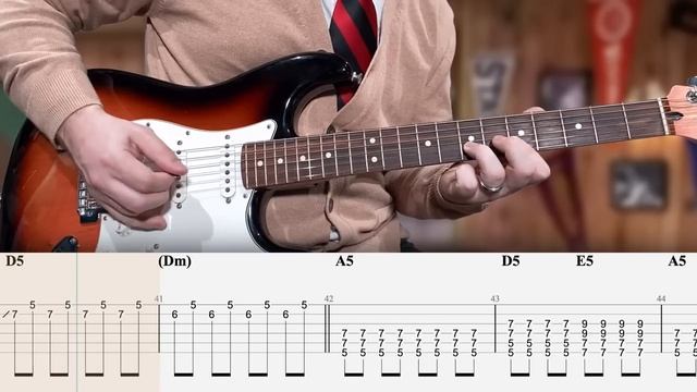 Buddy Holly - Weezer (Табулатура) Guitar Tutorial TABS