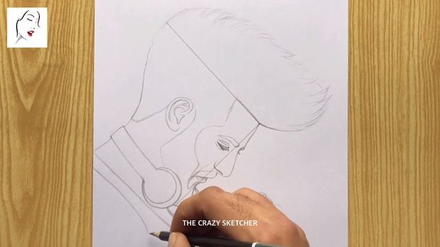 How to draw a Beautiful Boy Easy | A Boy Drawing with Hair | كيفية رسم ولد | The Crazy Sketcher смотреть онлайн