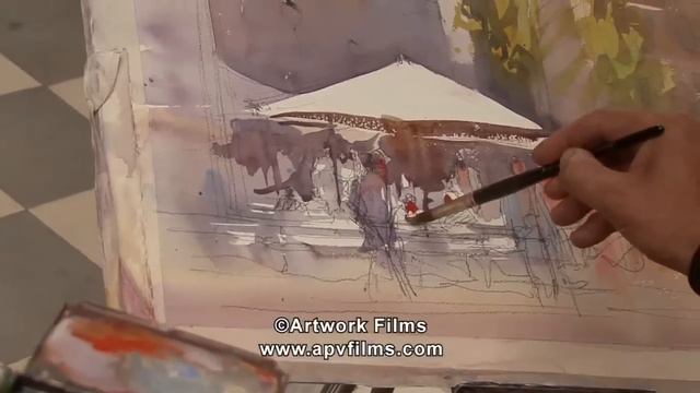 Inspired Watercolour: Alvaro Castagnet