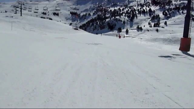 Ski Andorra. Grandvalira. Encamp, Soldeu. Андорра Энкамп, Солдео 17.03.12 смотреть онлайн