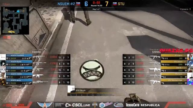CS:GO (НГУЭУ#2&СГУПС)-Переигровка