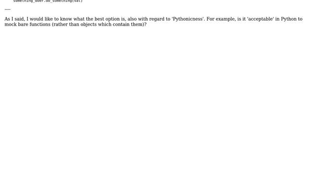 What is the best/most Pythonic way to mock a private function? (2 Solutions!!) смотреть онлайн