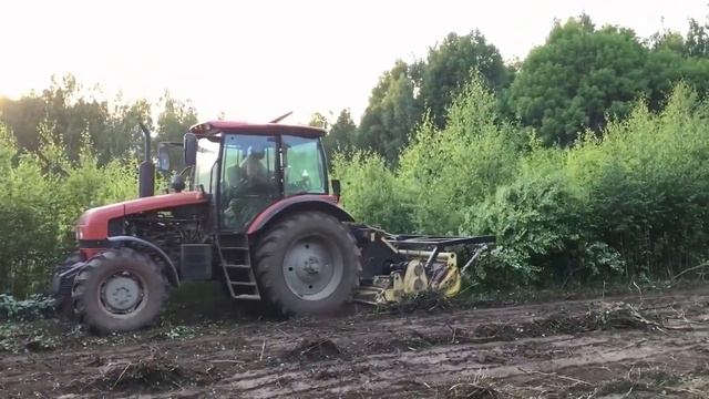 Расчистка мелколесья смотреть онлайн