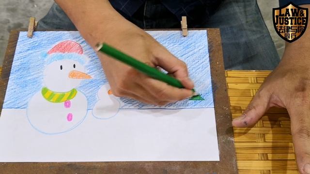 Christmas Snowman Drawing | Learn How To Draw Christmas Snowman | Simple Steps For Kids смотреть онлайн