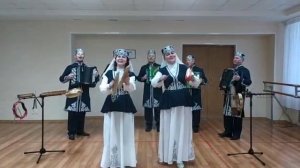 «Озорные татарские плясовые наигрыши». Народный ансамбль гармонистов  «Комеш телле гармун» mp4