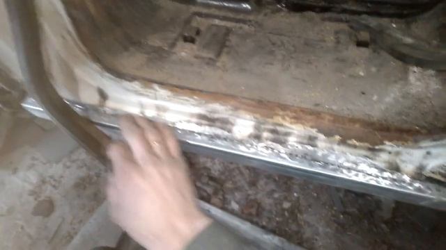 6, обучение кузовному ремонту своими руками, замена порога, кузовной ремонт, Беларусь г.Кировск смотреть онлайн