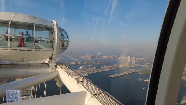 【4K】Ain Dubai First Ride at Sunset View | World’s Tallest Observation Wheel |#Aindubai | Jhigz Ortu смотреть онлайн