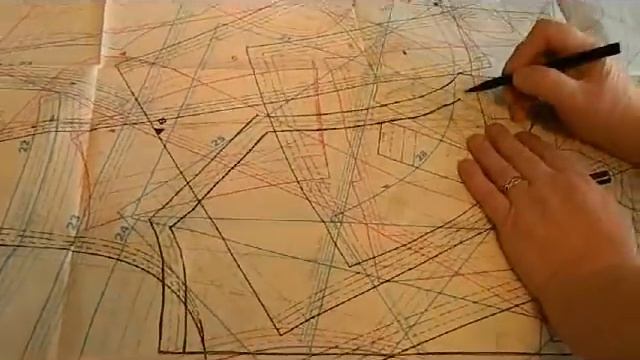Корректируем выкройку на нестандартную фигуру. смотреть онлайн