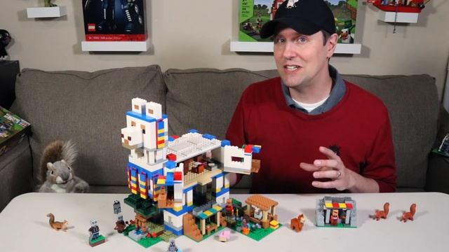 LEGO Minecraft The Llama Village 2022 Review - Lets Trade Stuff! смотреть онлайн