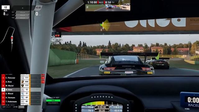 United Simracer - USR, 12. Lauf, 1.HJ2022, 70 Minuten, Imola, Lexus RC F GT3 смотреть онлайн