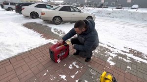 ГЕНЕРАТОР ИНВЕРТОРНЫй a-ipower 1400 is, Обзор, запуск, подключаем нагрузку.