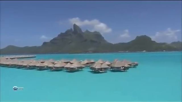 Потрясающий  красоты остров Бора Бора(L'Île De Bora Bora)
